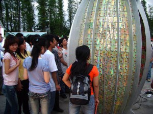 osram alien egg with disco pole