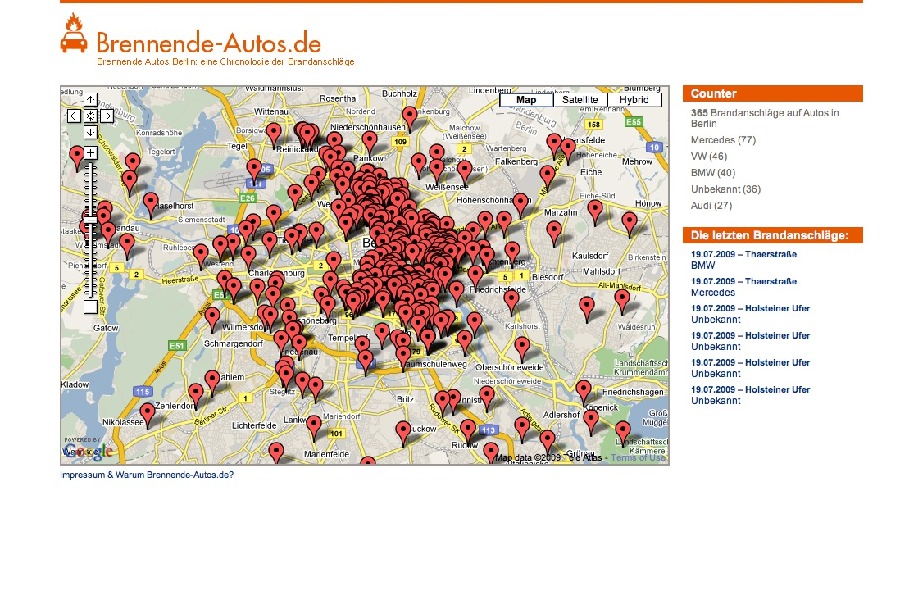 brennende autos berlin