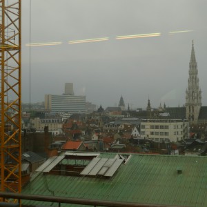 pilgrimage of lighting over brussels