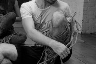 lewis binding his leg lewis binding his leg