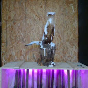 acrylic ferret, trench-digging tools