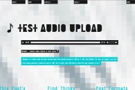 Audio Post Format