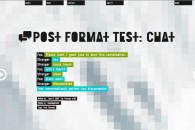 Chat Post Format