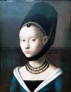 Gemäldegalerie – 7: Petrus Christus Um 1410 – Bildnis einer jungen Dame