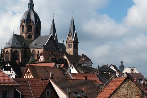 Heppenheim — 13: The town church and Altstadt