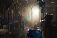 Jennifer Evans Colours of Bruises music video shoot