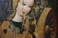Muzeum Archidiecezjalne w Krakowie — 19: St. Margaret the Virgin, Kraków (?), end 15th century (detail)