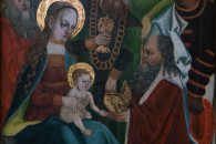 Muzeum Archidiecezjalne w Krakowie — 4: Family of the Virgin Mary, triptych, Kraków, ~1530-1540 (detail)
