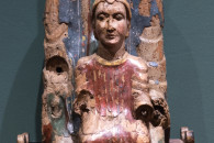 Muzeum Narodowego w Krakowie “Europeum” — 13: Unknown artist, Navarre, Spain: The Virgin and Child, ~mid-12th century