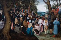 Muzeum Narodowego w Krakowie “Europeum” — 15: Pieter Brueghel the Younger: The Sermon of St. John the Baptist, 1601-1604