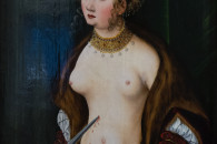 Muzeum Narodowego w Krakowie “Europeum” — 9: Lucas Cranach: Roman Lucretia Committing Suicide, ~1500