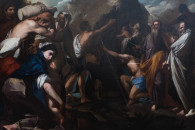 Szépművészeti Múzeum — 32: Antonio de Bellis, ~1635-1660: Moses Striking Water from the Rock