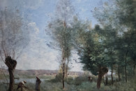 Szépművészeti Múzeum — 50: Camille Corot: Souvenir of Coubron, 1872