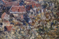 Szépművészeti Múzeum — 55: Claude Monet: Plum Trees in Blossom: 1879 (detail)