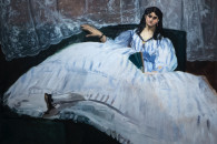 Szépművészeti Múzeum — 58: Edouard Manet: Lady with a Fan (Jeanne Duval), 1862