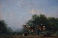 Szépművészeti Múzeum — 59: Eugène Fromentin: Camping Arabs, 1871