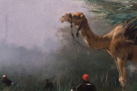Szépművészeti Múzeum — 60: Eugène Fromentin: Camping Arabs, 1871 (detail)