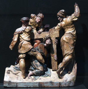 Szépművészeti Múzeum — 74: Workshop of Robert Moreau: Christ Bearing the Cross, 1520-30