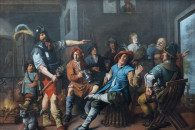 Szépművészeti Múzeum — 82: Jan Miense Molenaer: The Denial of Peter, 1633