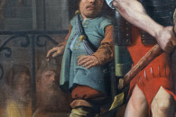 Szépművészeti Múzeum — 83: Jan Miense Molenaer: The Denial of Peter, 1633 (detail)