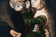 Museum Kunstpalast Düsseldorf — 35: Lucas Cranach der Ältere, Das ungleiche Paar (Der verliebte Alte), ~1530