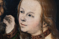 Museum Kunstpalast Düsseldorf — 37: Lucas Cranach der Ältere, Das ungleiche Paar (Der verliebte Alte), ~1530 (detail)