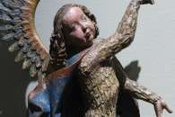 Museum Kunstpalast Düsseldorf — 40: Zwei Engel, Süddeutschland, ~1520 (detail)