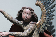 Museum Kunstpalast Düsseldorf — 41: Zwei Engel, Süddeutschland, ~1520 (detail)