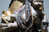 Museum Kunstpalast Düsseldorf — 56: Muttergottes, Schwaben, ~1480 (detail)