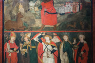Museum Kunstpalast Düsseldorf — 58: Flügelaltar, Oberrhein, vollendet 1516 (rear side center panel painting)