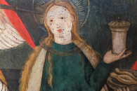 Museum Kunstpalast Düsseldorf — 60: Flügelaltar, Oberrhein, vollendet 1516 (detail rear side center panel painting)