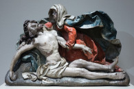 Museum Kunstpalast Düsseldorf — 76: Hans Kels der Älter, Marienklage Pietà, Oberschwaben, ~1520