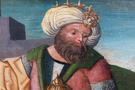 Bode-Museum — 10: Flügelretabel mit der der Muttergottes und Heiligen, Obersachsen/Thüringen, um 1510/20 (detail)