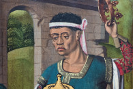 Bode-Museum — 17: Flügenretabel: Darstellungen aus dem Leben Marias und der Kindheit Jesu, Brüssel, um 1480 (detail)