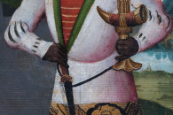 Bode-Museum — 9: Flügelretabel mit der der Muttergottes und Heiligen, Obersachsen/Thüringen, um 1510/20 (detail)