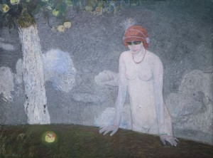 Koninklijke Musea voor Schone Kunsten van België Musée Fin-de-Siècle Museum — 44: Eva of De appel, Gustave De Smet, 1913