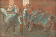 Alte Nationalgalerie: Impressionismus – Expressionismus. Edgar Degas: Tänzerinnen im Probensaal, 1895/96 — 1