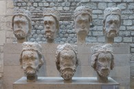 Musée de Cluny — 18: Têtes de rois. Paris Notre-Dame, galerie des rois, vers 1220