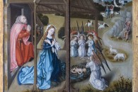 Musée de Cluny — 27: Nativité: Adoration des mages. Kalkar (Rhin inférieur), vers 1483