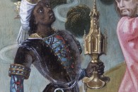 Musée de Cluny — 32: Nativité: Adoration des mages. Kalkar (Rhin inférieur), vers 1483 (detail)