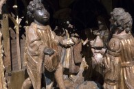 Musée de Cluny — 7: Retable, Scènes l’Enfance et de la Passion du Christ. Pays-Bas et Champagne (?), début XVIe siècle (detail)