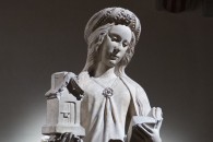Musée de Cluny — 8: Sainte Barbe. Normandie, vers 1480-1490