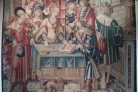Musée de Cluny — 9: Tenture des Arts libéraux: L’Arithmétique. Tournai, vers 1520