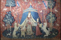 Musée de Cluny: La Dame à la licorne 6: Mon seul désir. Paris, ca. 1500
