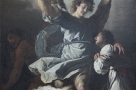 Musée du Louvre — 182: Domenico Fetti: L’Ange gardien. Rome 1588/1598 - Venise, 1623. Vers 1615-1618