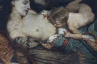 Musée du Louvre — 200: Eugène Delacroix: Scène des massacres de Scio; familles grecques attendant la mort ou l’esclavage. Saint-Maurice (près de Paris), 1798 - Paris, 1863. 1824 (detail)