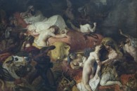 Musée du Louvre — 204: Eugène Delacroix: Mort de Sardanapale. Saint-Maurice (près de Paris), 1798 - Paris, 1863. 1827