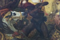 Musée du Louvre — 205: Eugène Delacroix: Mort de Sardanapale. Saint-Maurice (près de Paris), 1798 - Paris, 1863. 1827 (detail)