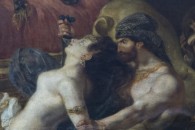 Musée du Louvre — 207: Eugène Delacroix: Mort de Sardanapale. Saint-Maurice (près de Paris), 1798 - Paris, 1863. 1827 (detail)