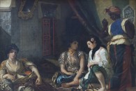 Musée du Louvre — 208: Eugène Delacroix: Femmes d’Alger. Saint-Maurice (près de Paris), 1798 - Paris, 1863. 1834